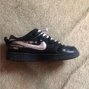 Off white dunks low no off white tag dog chewed it up and no box Nike | Shoes | Off White Dunks Low No Off White Tag Dog  main image 2